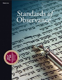 MJRC Standards of Observance cover